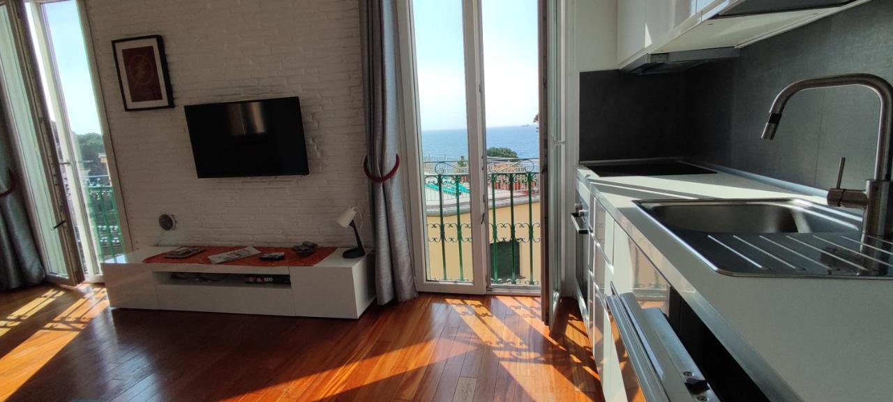 Ferienwohnung House Orizzonte - Casa Bianca Genua Exterior foto