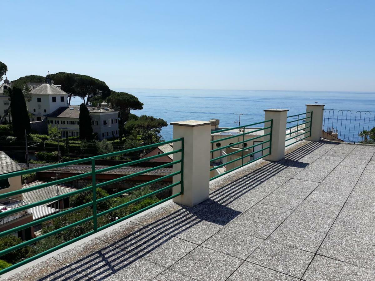 Ferienwohnung House Orizzonte - Casa Bianca Genua Exterior foto