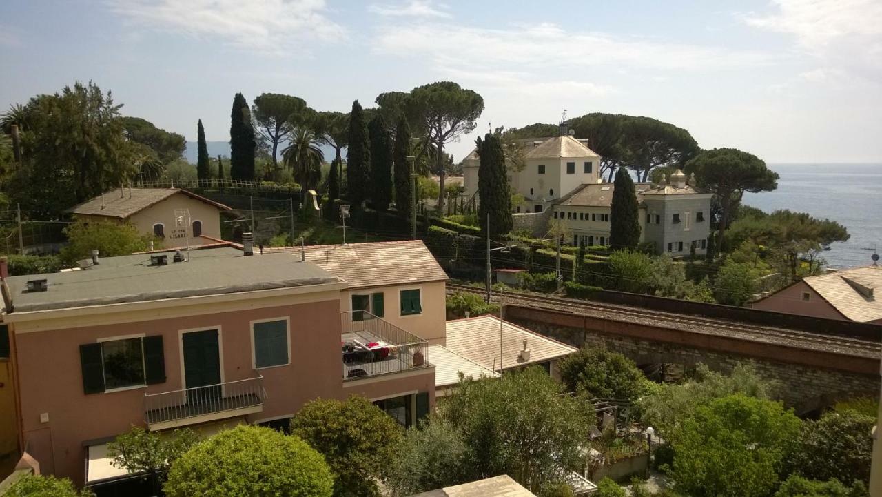 Ferienwohnung House Orizzonte - Casa Bianca Genua Exterior foto
