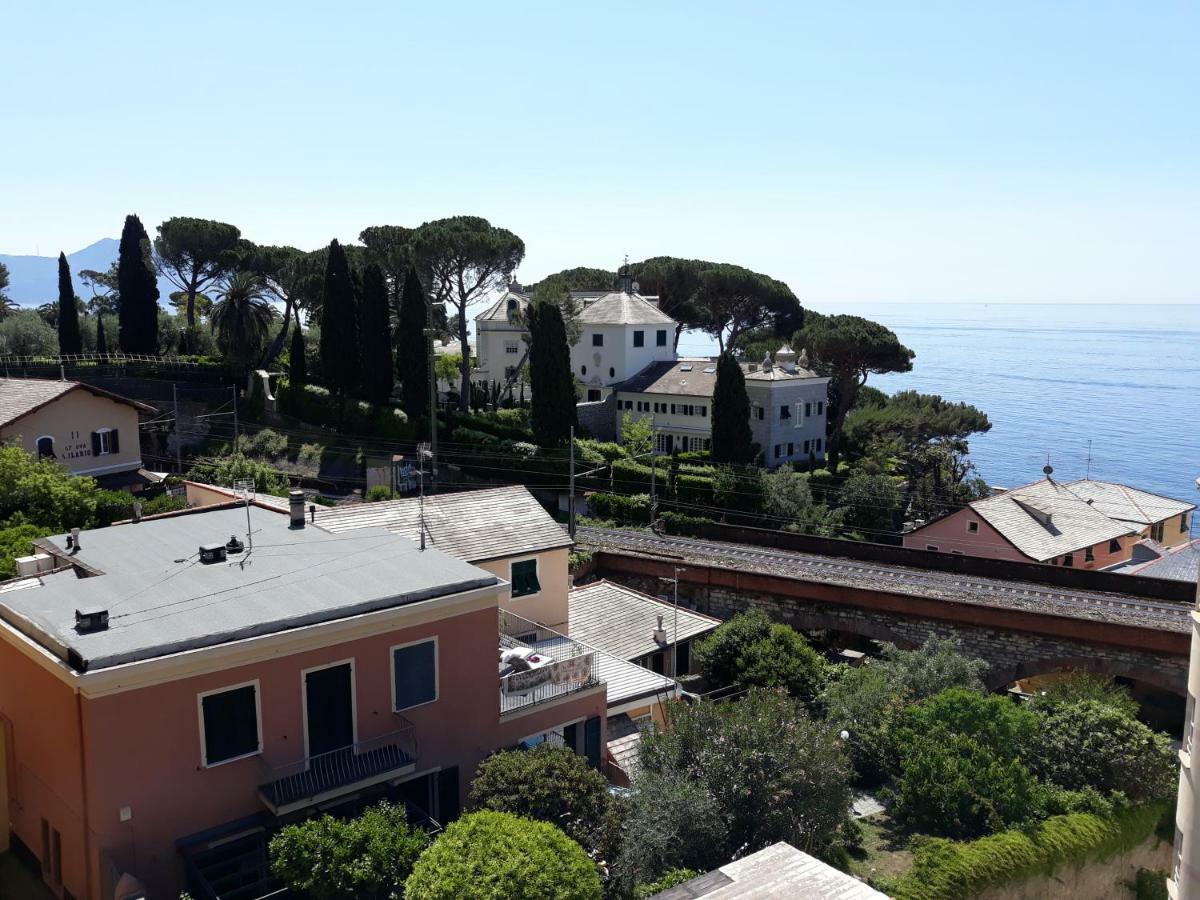 Ferienwohnung House Orizzonte - Casa Bianca Genua Exterior foto